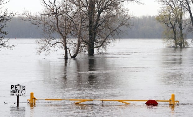 Credit Island Flooding